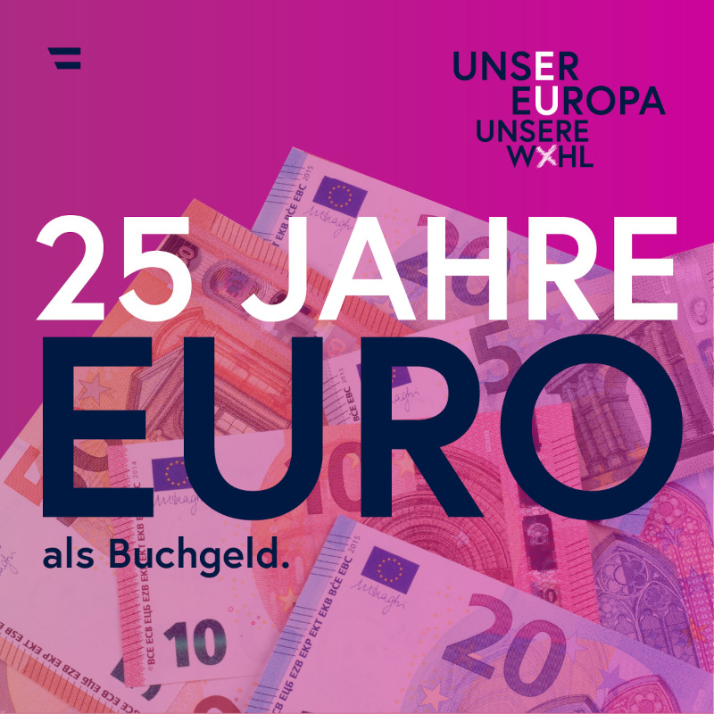 Sujet EU-Fact: "25 Jahre Euro"