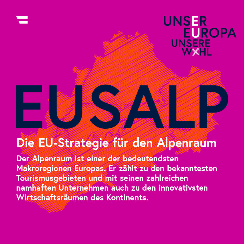 Sujet EU-Fact: "EUSALP - Die EU-Strategie für den Donauraum"