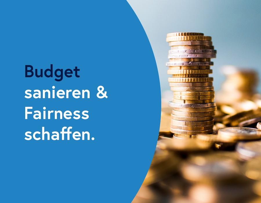 Gestapelte Euromünzen.