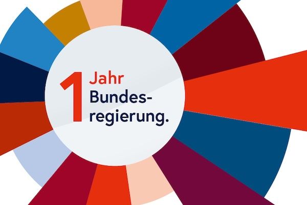 Logo Bilanz 1 Jahr Bundesregierung