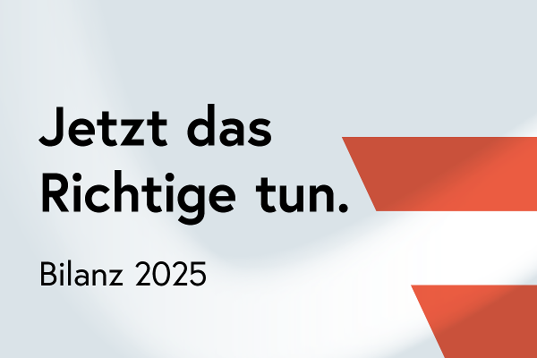 Jetzt das Richtige tun. Bilanz 2025.