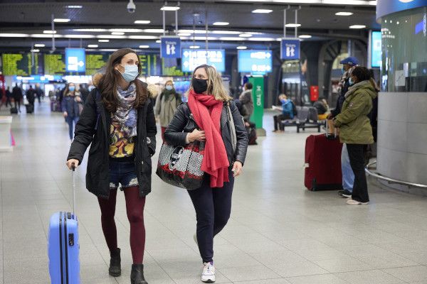 Train use from ticket to arrival