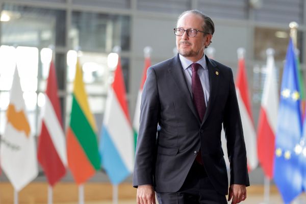 Bundeskanzler Alexander Schallenberg in Brüssel