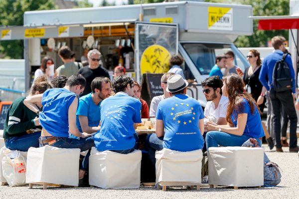 Erasmus Studenten in Berlin