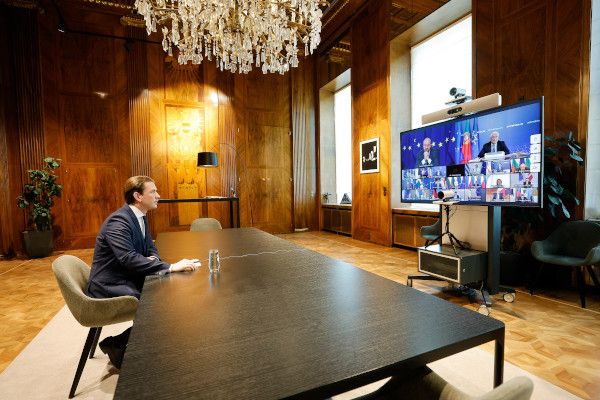 Videokonferenz EU-Rat