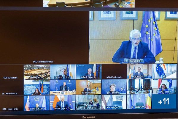 Video-Konferenz zu Afghanistan