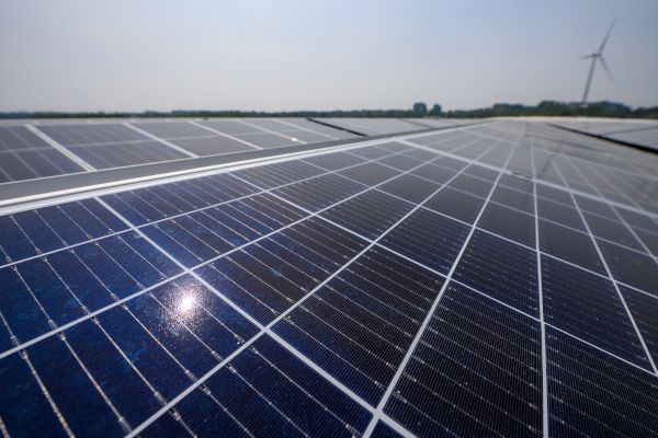 Schwimmender Solarpark