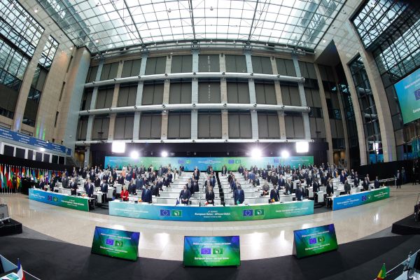 Familienfoto EU-AU-Gipfel