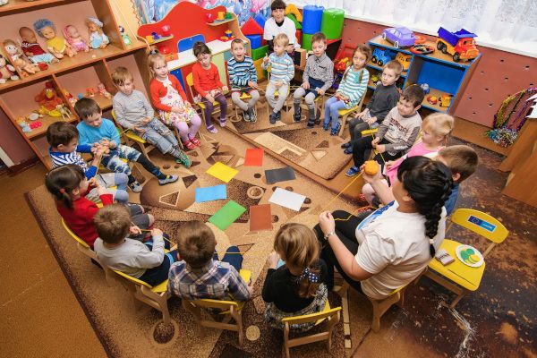 Zvonochek Kindergarten in Torezk, Oblast Donezk