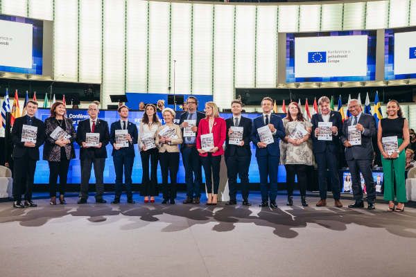 Abschlussveranstaltung der EU-Zukunftskonferenz, 9. Mai 2022