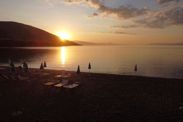 Sonnenuntergang am Meer