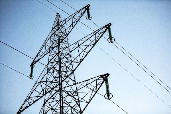 Hochspannungsleitungen