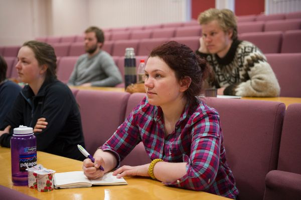 Erasmus-Studierende in Svalbard, Norwegen