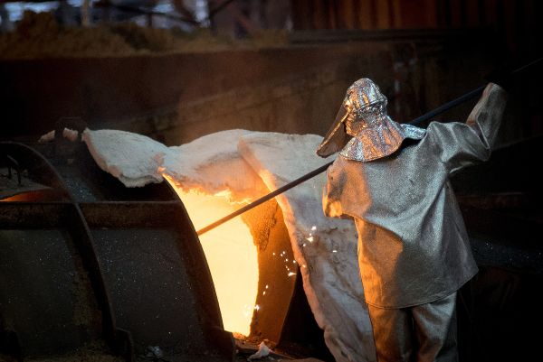 Metallarbeiter in Polen