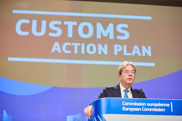 Pressekonferenz von Paolo Gentiloni