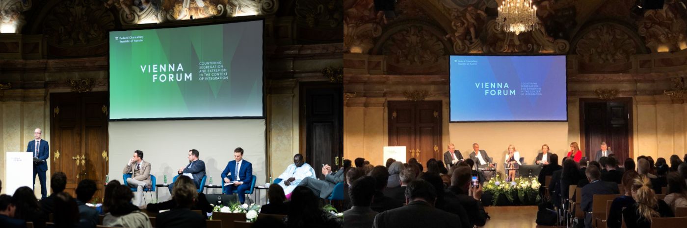 Vortragende beim Vienna Forum on Countering Segregation and Extremism in the Context of Integration.