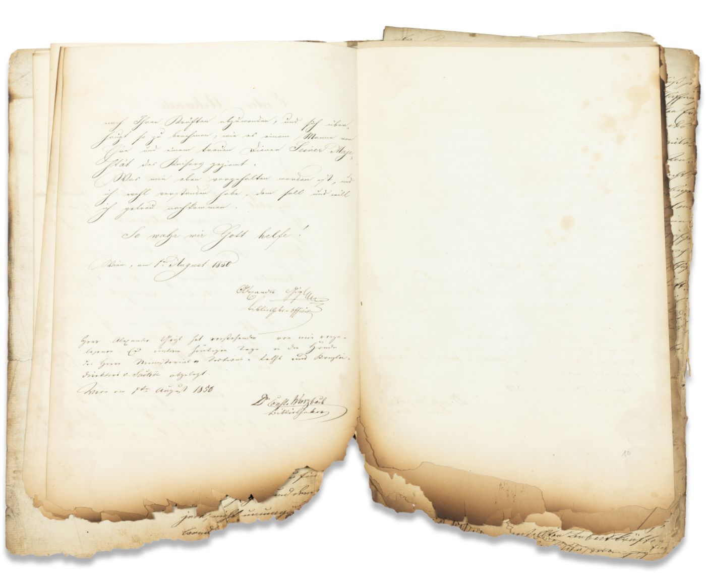 Instruction of the Administrative Library 1850