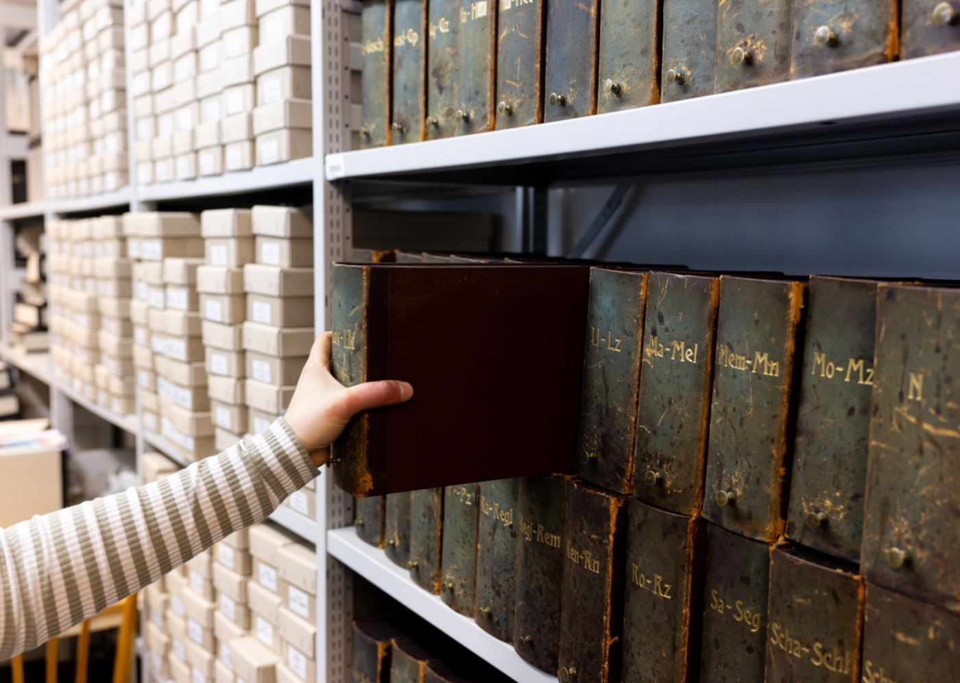 A capsule from the vintage capsule catalogue is taken off the shelf.