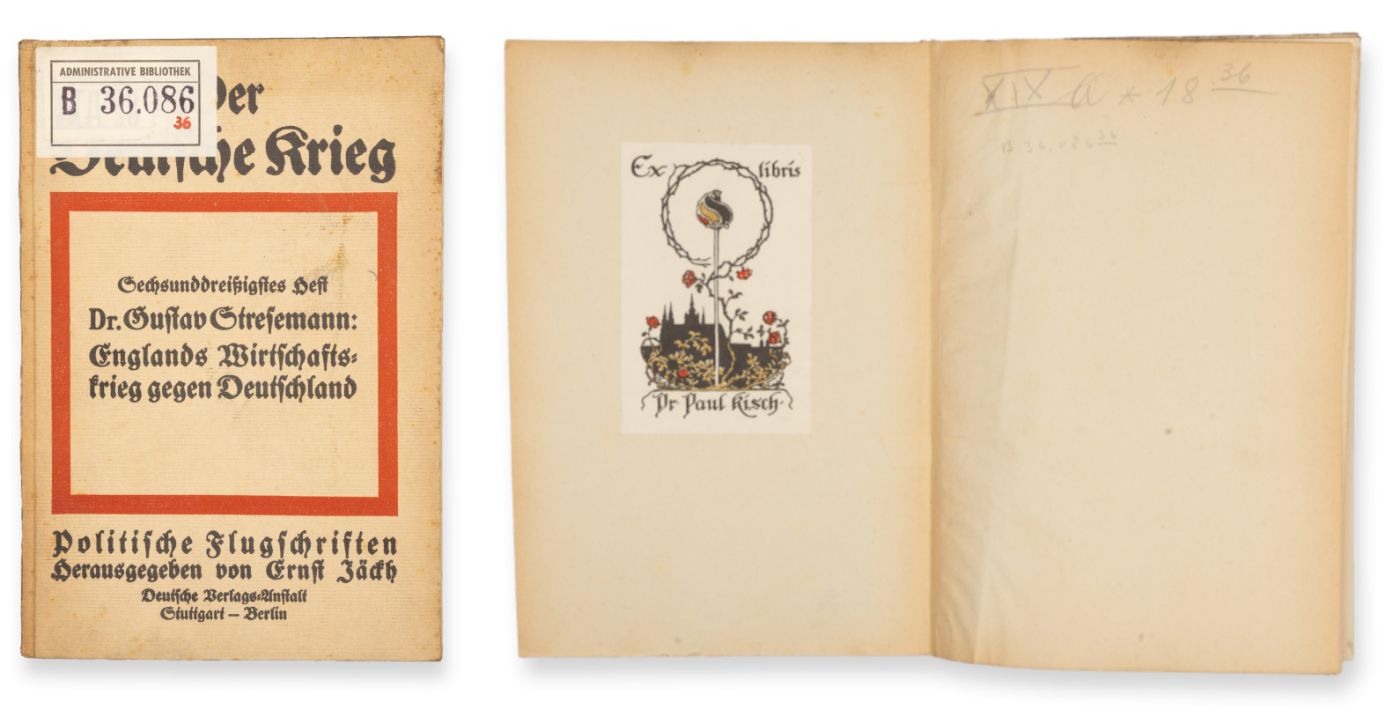 Bookplate by Paul Kisch