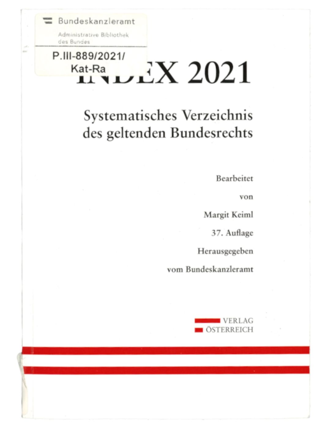 Cover of the so-called ‘White Index’