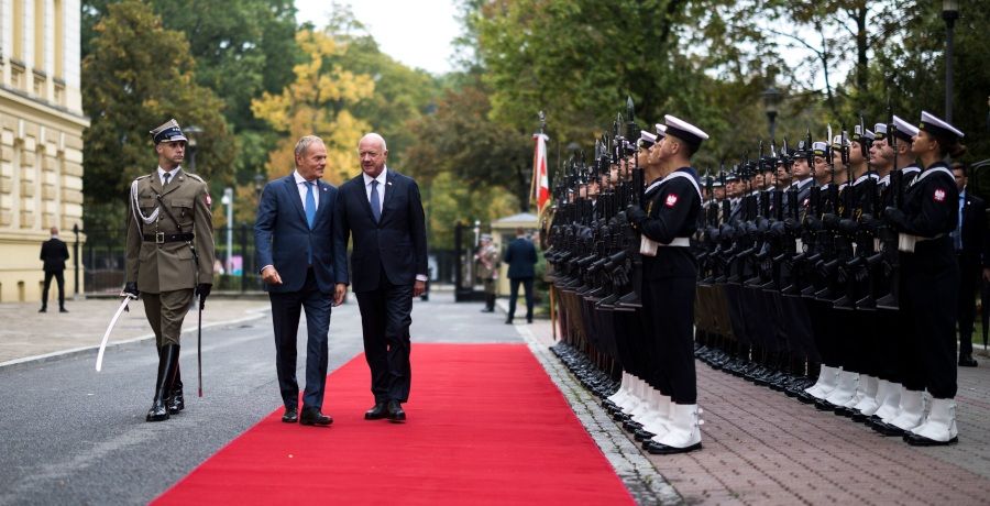 Donald Tusk, Christian Stocker