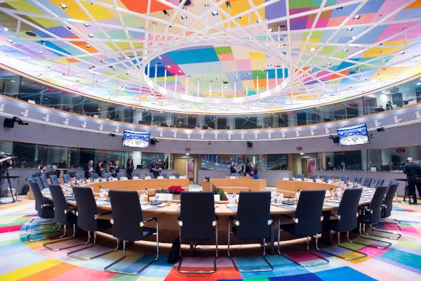 Sitzungssaal - EU-Rat