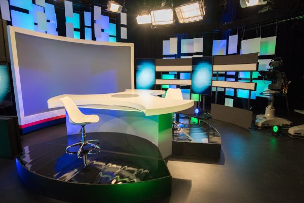 TV-Studio im Berlaymont-Gebäude