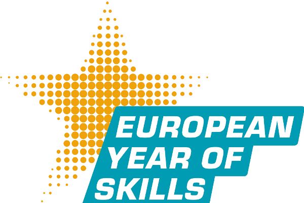 "Europäisches Jahr der Kompetenzen" 2023 Logo