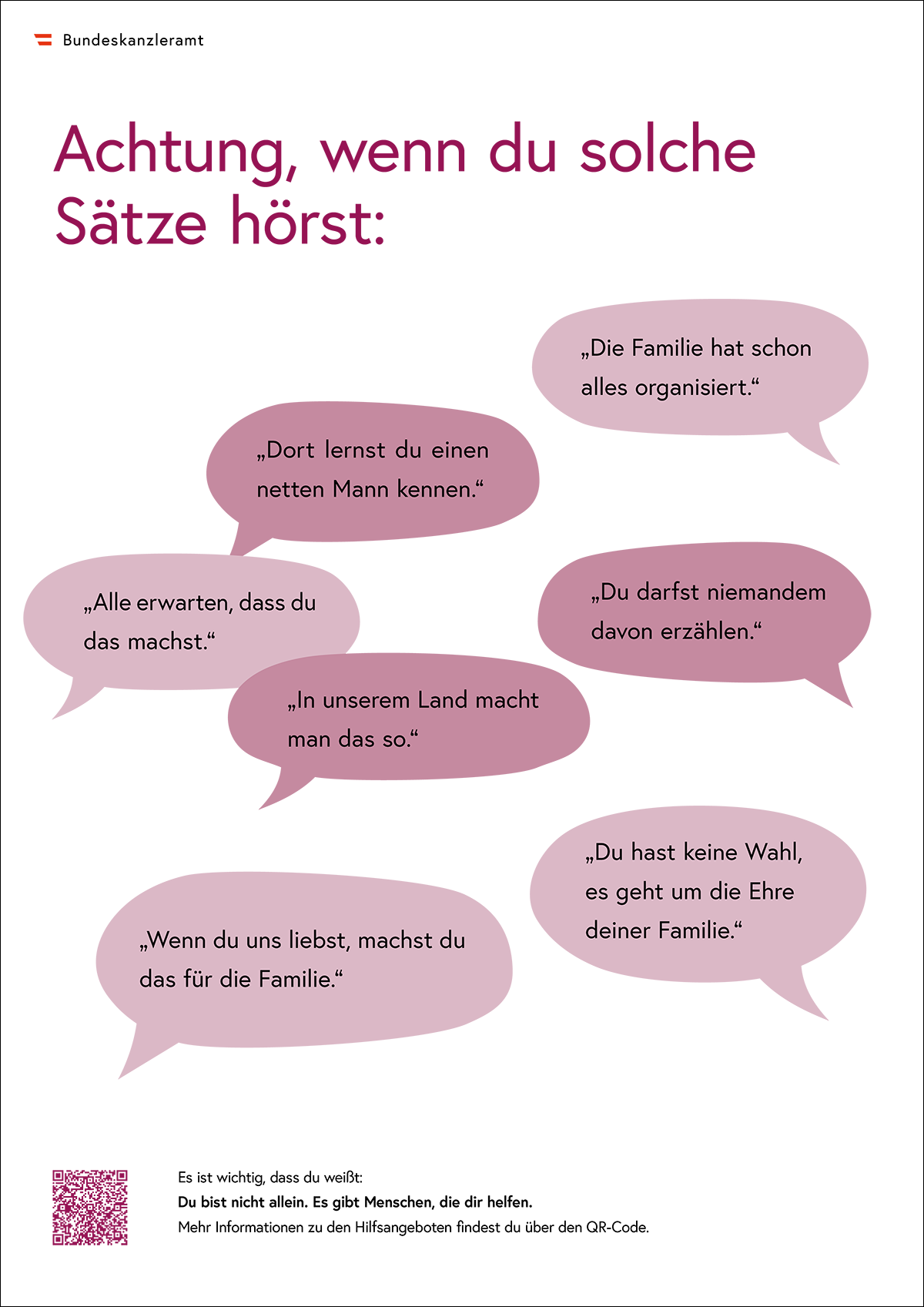Poster 1: Ferien und Gewaltschutz - A3 zum Selbstausdruck