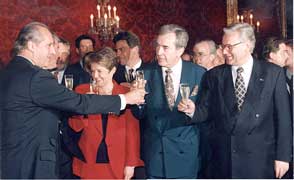 Regierungsmitglieder Österreichs nach dem Beitritt Österreichs zur EU im Jahr 1994