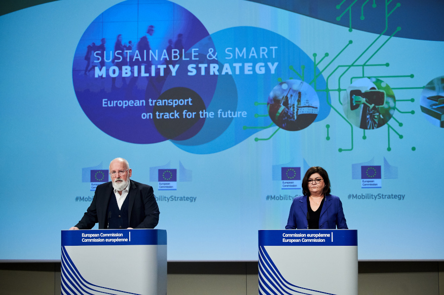 Press conference by Frans Timmermans, Executive Vice-President of the European Commission, and Adina Vălean, European Commissioner