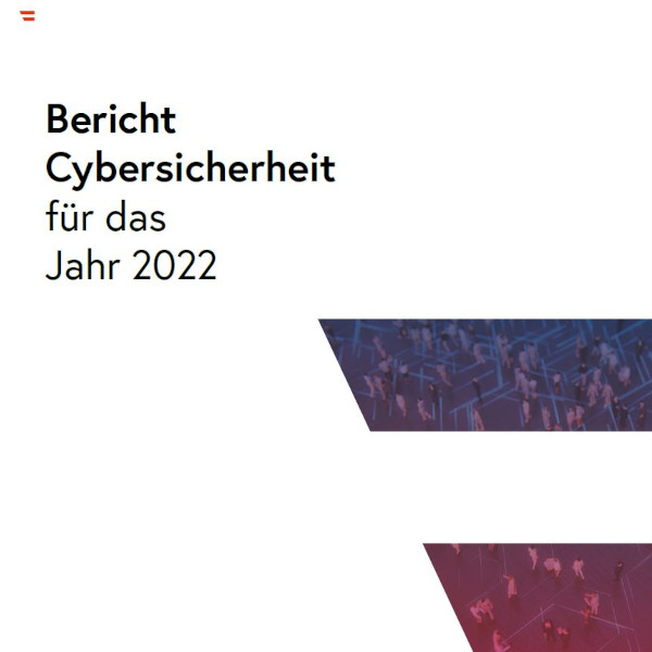 Cover Bericht Cybersicherheit 2022