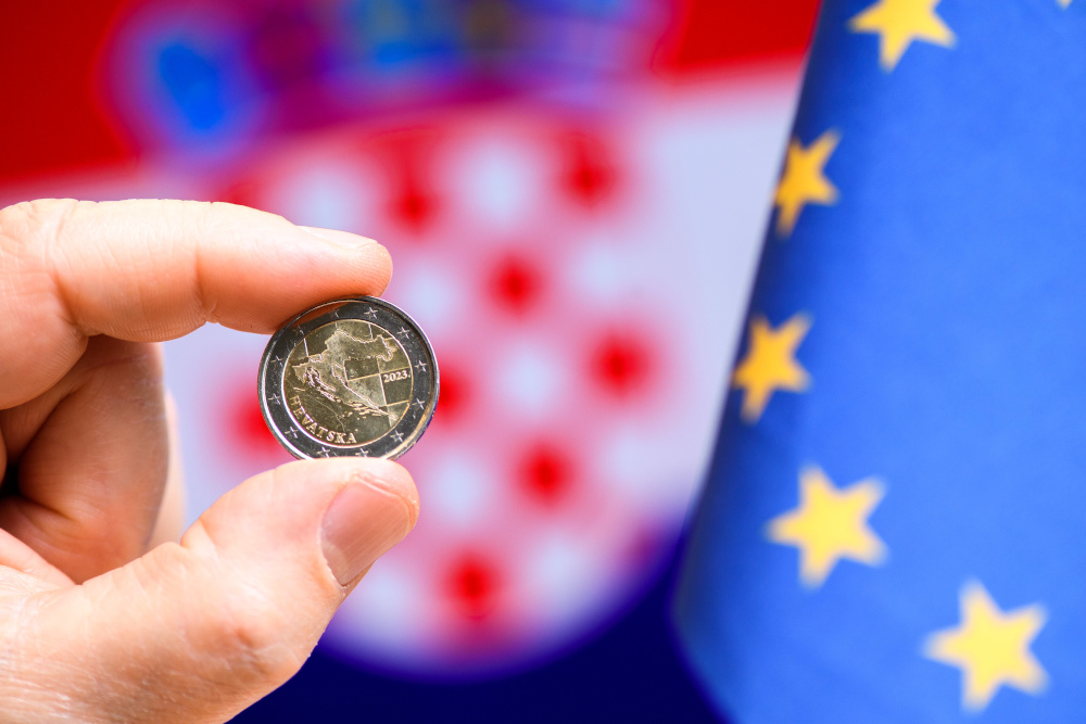Kroatische 2-Euro-Münze