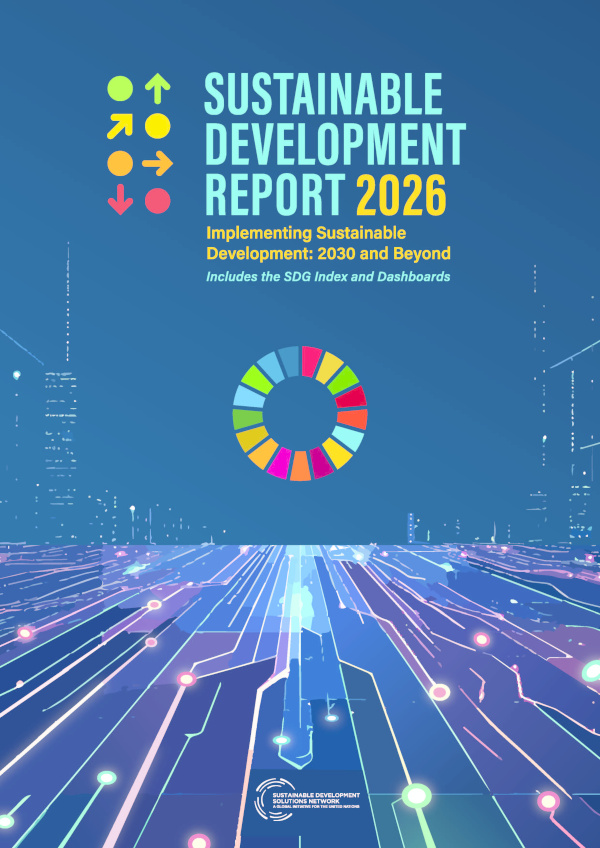 Coverbild: Sustainable Developement Report 2026