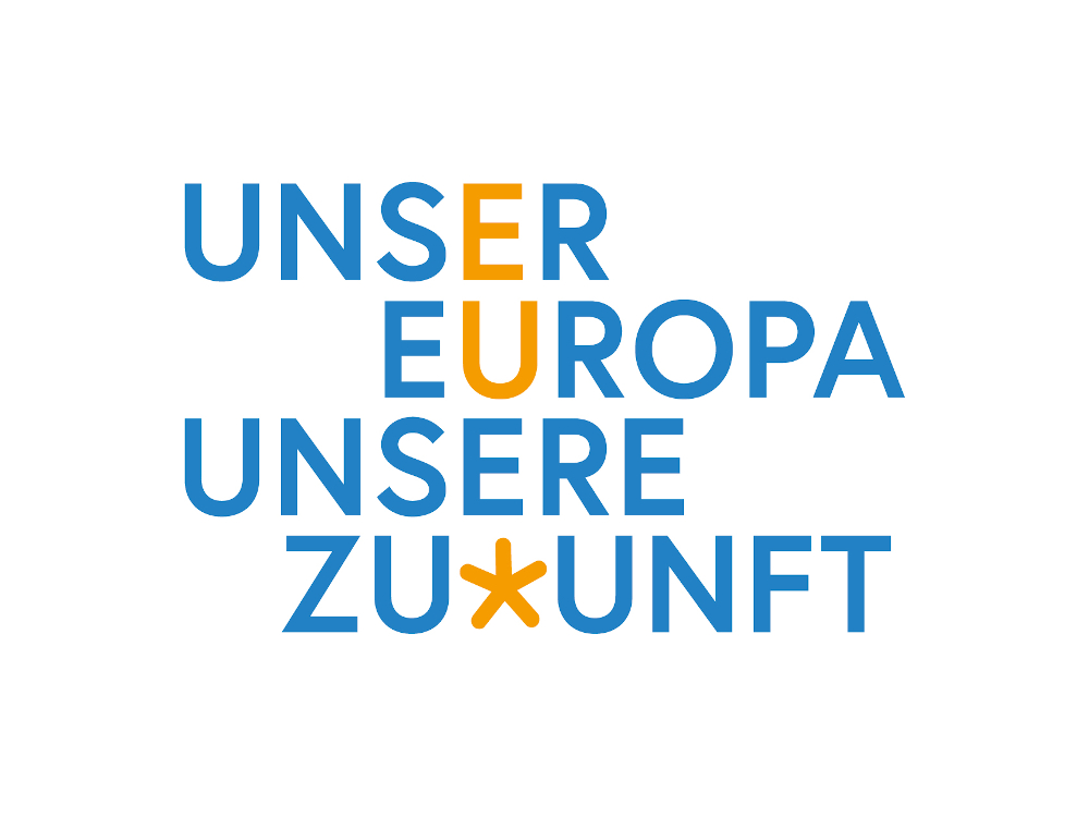 Logo Unser Europa Unsere Zukunft