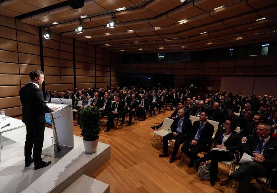 Bundesminister Gernot Blümel bei der Cyber Security Conference © BKA/Andy Wenzel