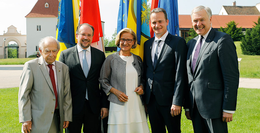 Gruppenfoto vom EU-Forum Wachau