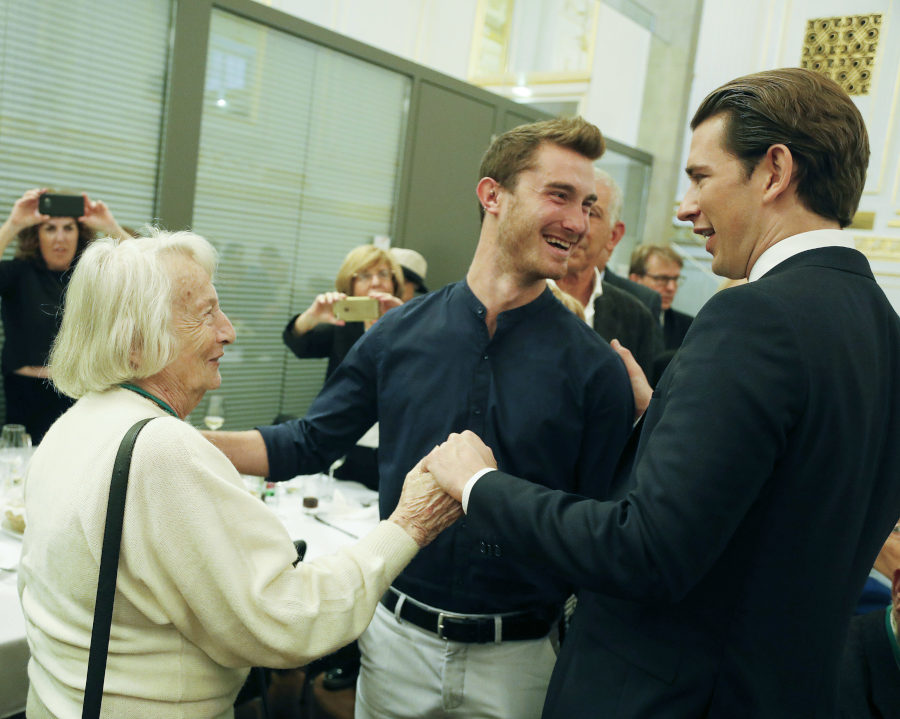 Bundeskanzler Sebastian Kurz bei der Gedenkveranstaltung zum Novemberpogrom © BKA/Dragan Tatic