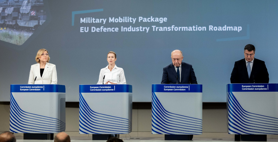 Henna Virkkunen, Kaja Kallas, Andrius Kubilius, and Apostolos Tzitzikostas