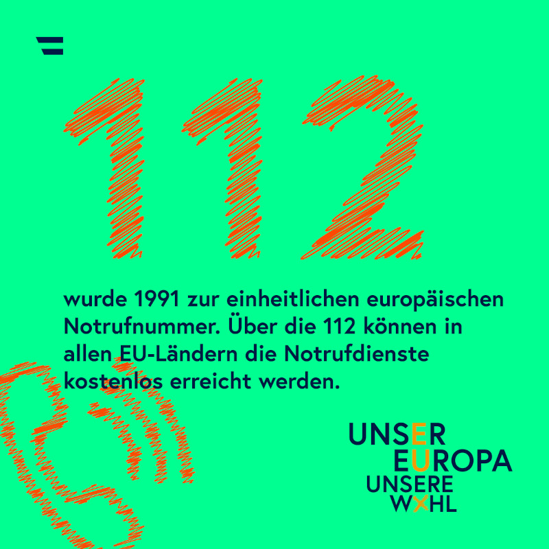 EU-Fact zum 112 Notruf