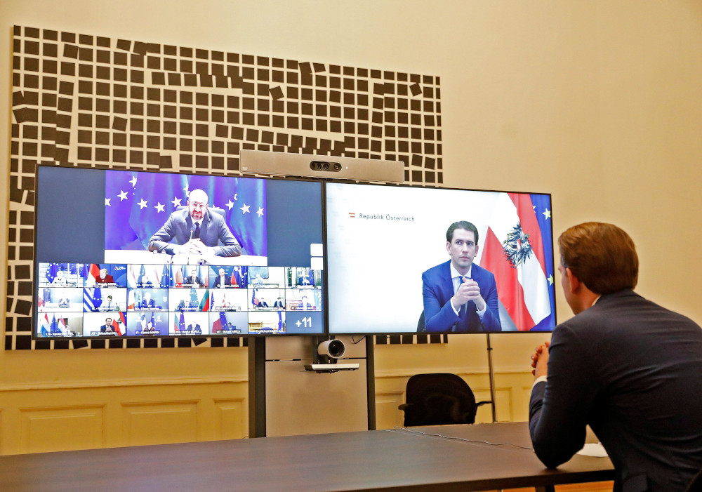 Videokonferenz EU-Rat