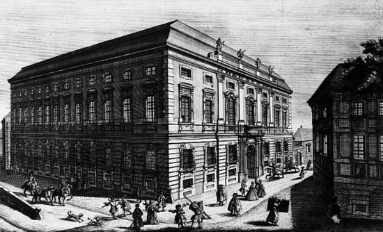The Court Chancellery in 1733