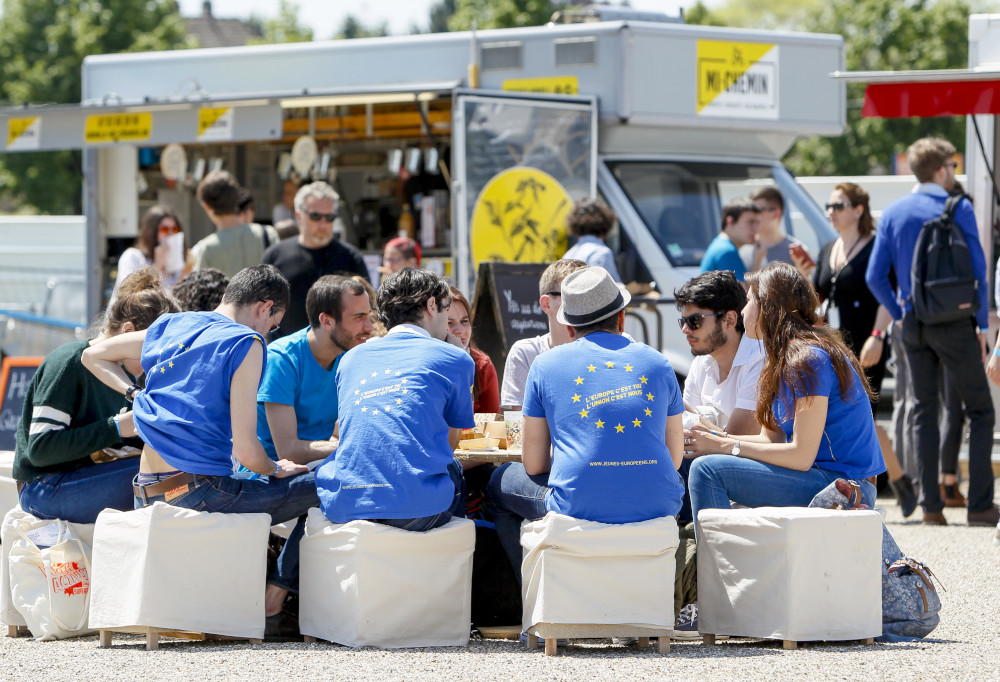 Erasmus Studenten in Berlin