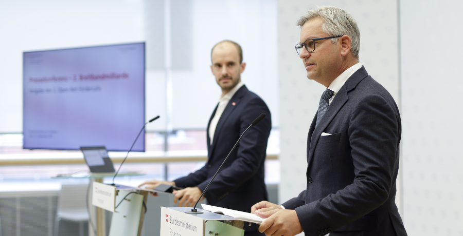 Pressekonferenz Brunner/Tursky