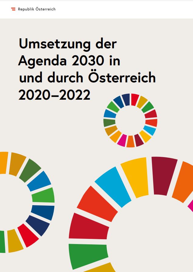 Umsetzung der Agenda 2030 in und durch Österreich 2020-2022 Coverbild
