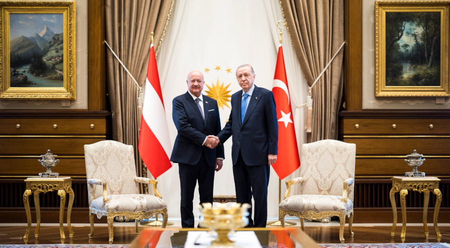 Christian Stocker, Recep Tayyip Erdoğan