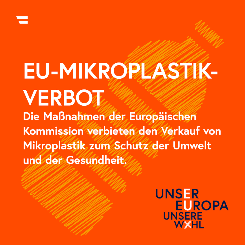 Sujet EU-Mikroplastikverbot