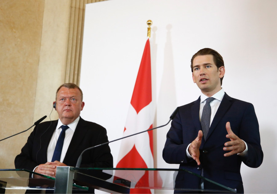 Lars Løkke Rasmussen, Sebastian Kurz © BKA/Dragan Tatic 