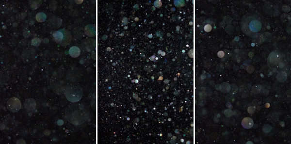 Stardust 245, 2011/Stardust 230, 2011/Stardust 248, 2011; Pigmentdruck auf Baryt, je 100 x 67,3 cm