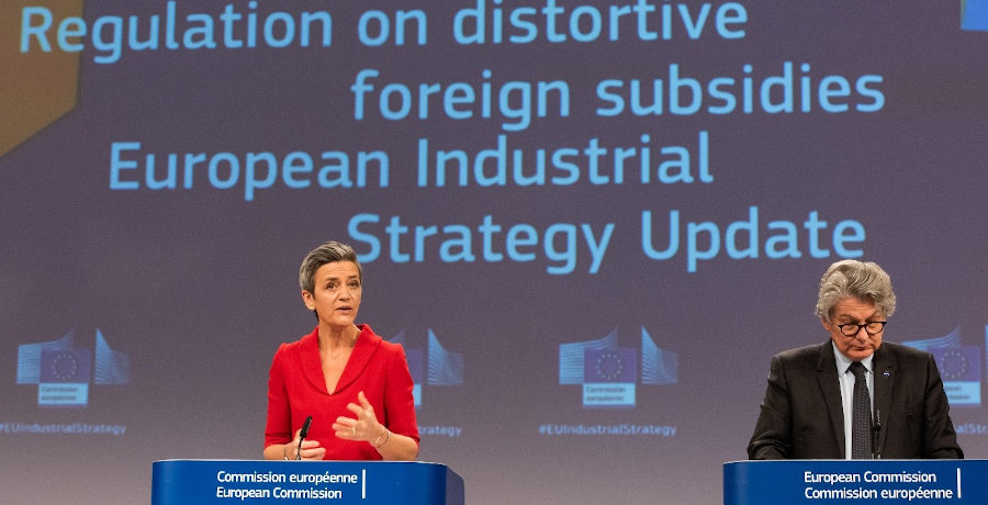 Margrethe Vestager, Thierry Breton